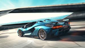 Lamborghini Sian Roadster 2020 года 
